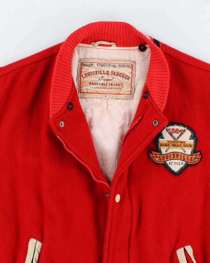 Vintage 90s The Louisville Slugger Original Baseball Jacket - XL