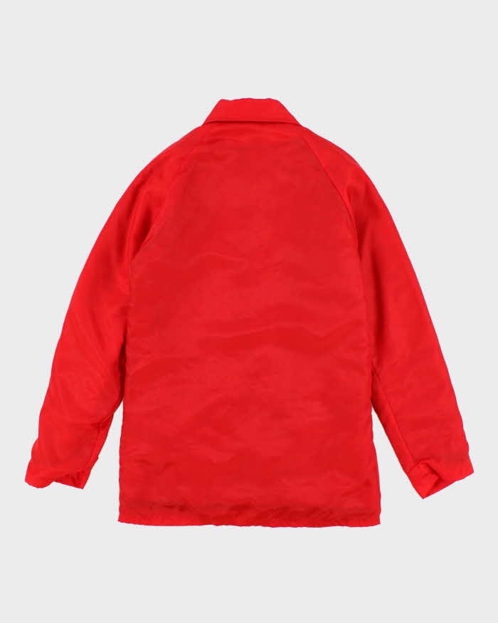 Vintage 60s/70s Jensen Red Patched Jacket - S
