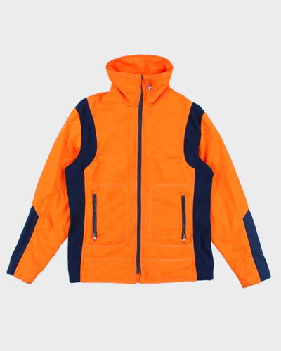 80s Vintage Men's Orange Ski Jacket - M