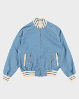 Vintage 70s Peter England Reversible Bomber Jacket - L
