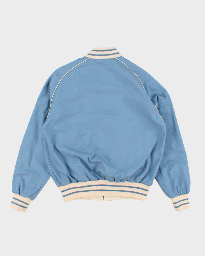 Vintage 70s Peter England Reversible Bomber Jacket - L