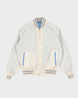 Vintage 70s Peter England Reversible Bomber Jacket - L