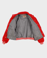 Mens Vintage 1960s Red Wool Cardinals Varsity Jacket - S