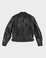 Vintage 90s Golden Crown by Bristol Leather Jacket - M