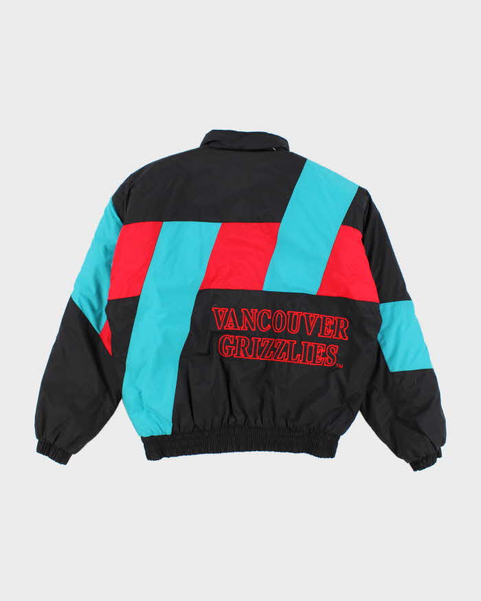 90s Vintage Men's Fist Pick Vancouver Grizzlies NBA Varsity Jacket - M