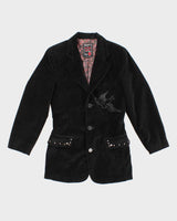 00s Guess Velvet Western Style Blazer - S