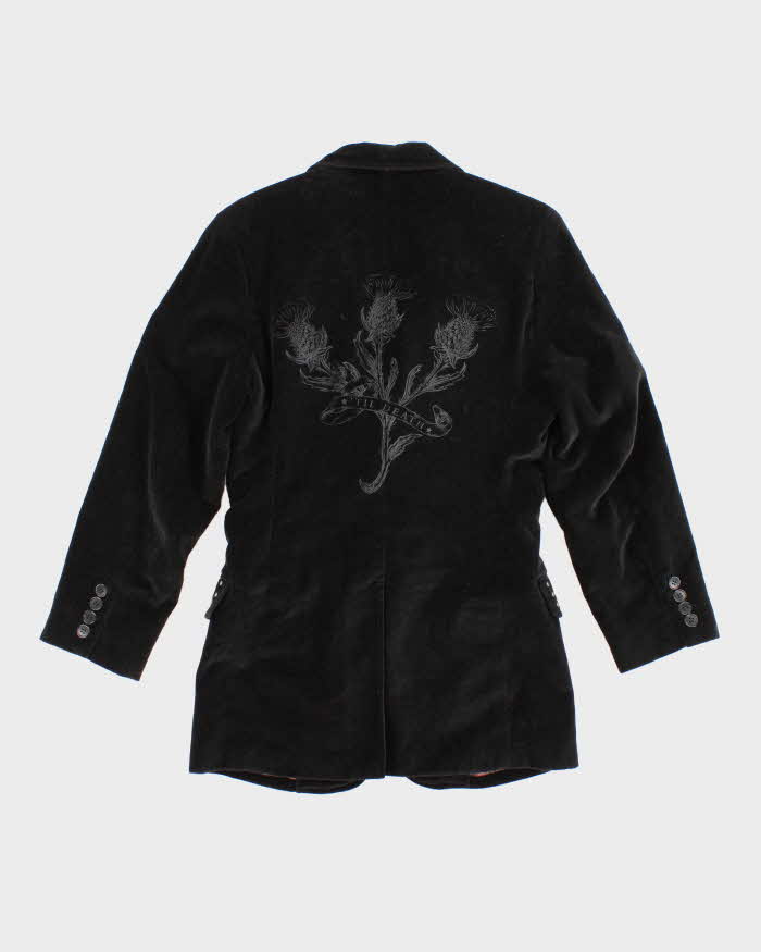 00s Guess Velvet Western Style Blazer - S