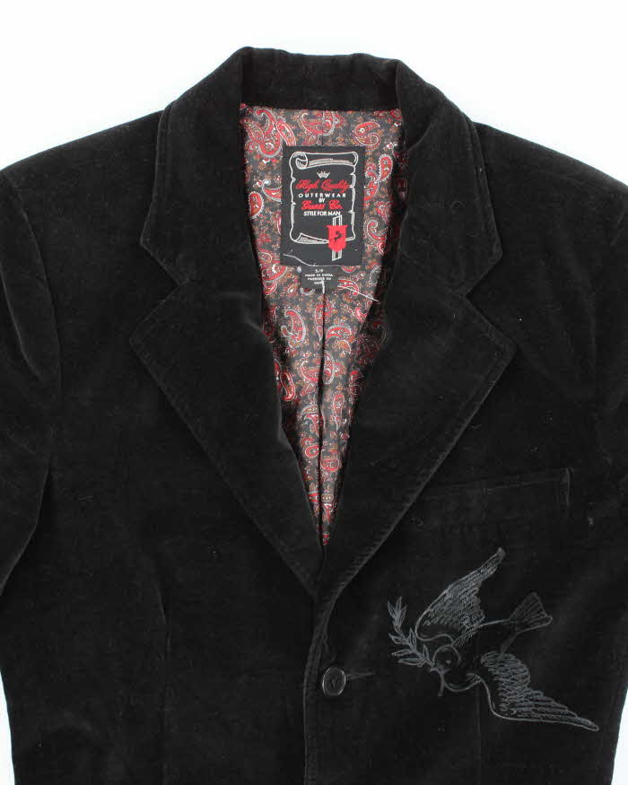00s Guess Velvet Western Style Blazer - S