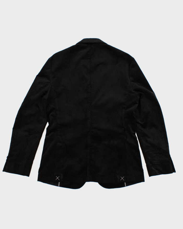 New With Tags Mens Black Cotton Corduroy J Crew Blazer Jacket - S