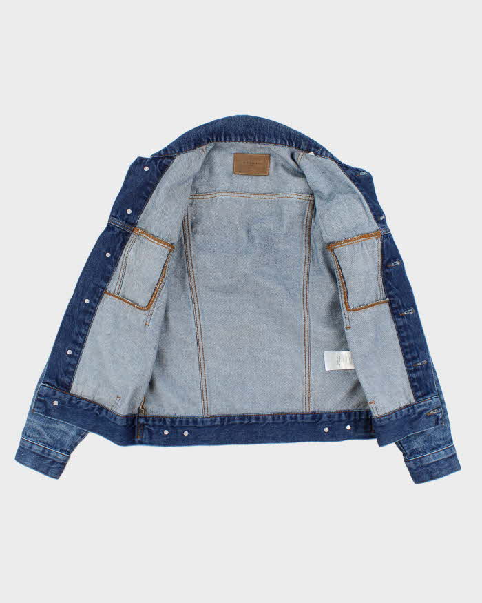 Sandro Paris Patch Denim Jacket - XS