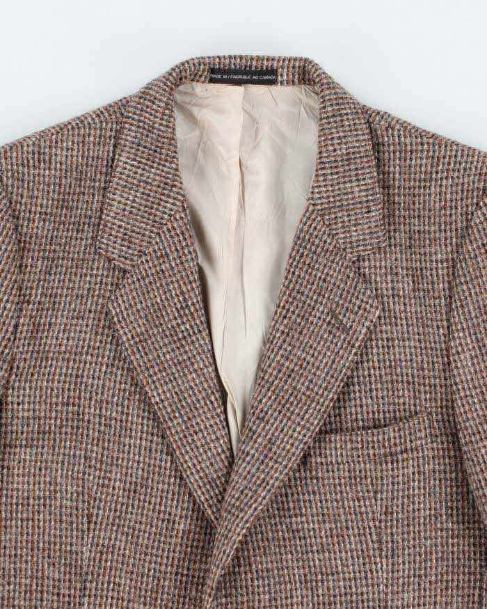 Men's Brown Harris Tweed Blazer - M