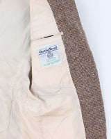 Men's Brown Harris Tweed Blazer - M