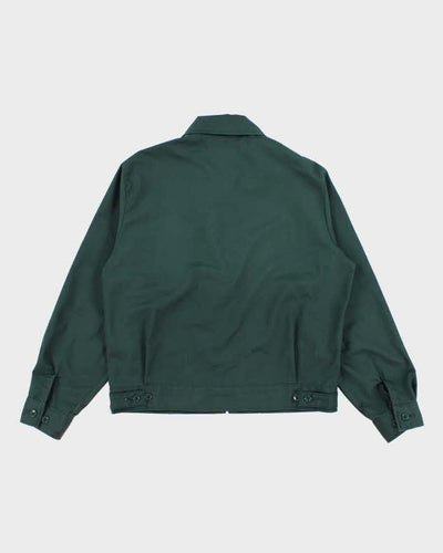 Vintage Mens Green Lee Zip Up Jacket - M