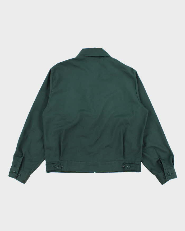 Vintage Mens Green Lee Zip Up Jacket - M