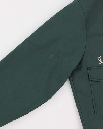 Vintage Mens Green Lee Zip Up Jacket - M
