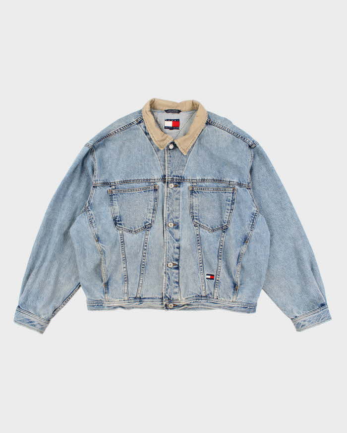 Vintage 90's Tommy Hilfiger Denim Jacket - XL