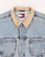 Vintage 90's Tommy Hilfiger Denim Jacket - XL
