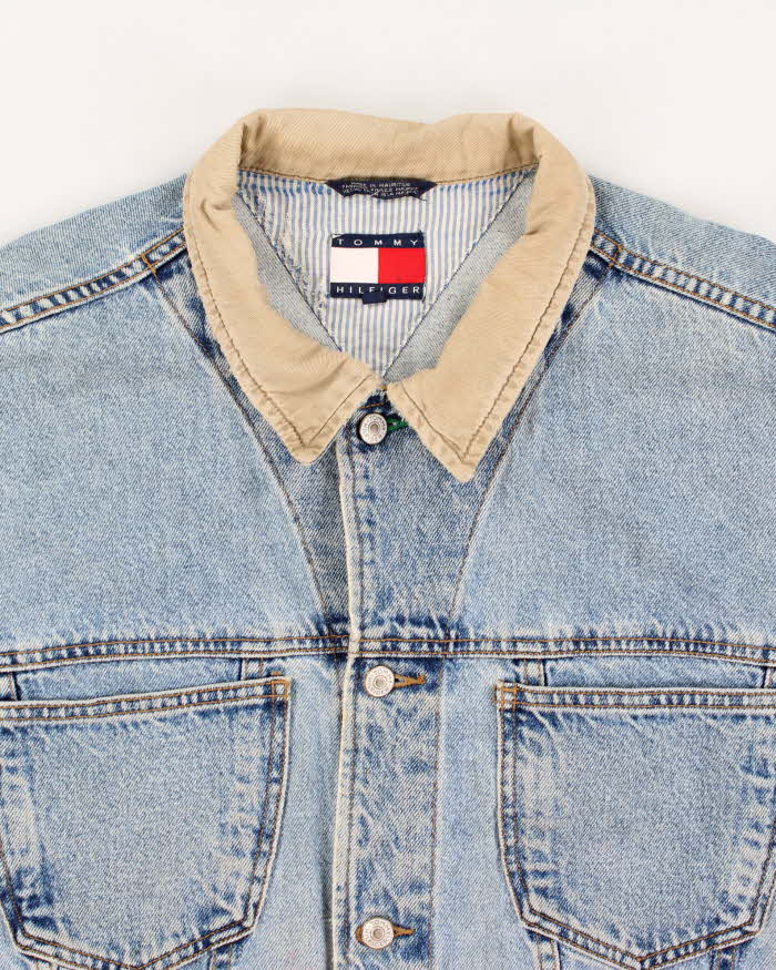 Vintage 90's Tommy Hilfiger Denim Jacket - XL