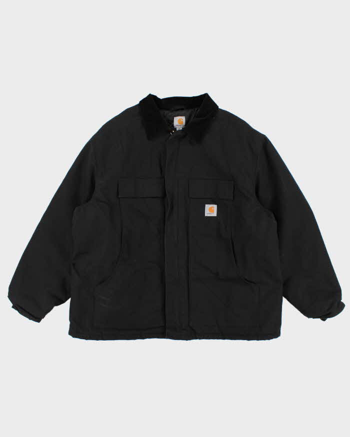 Men's Black Carhartt Zip-Up - XXXL