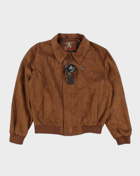 90s suède jacket made in Italy イタリア製 Vintage 90's DA.PA Styled In Italy Suede Effect Woven