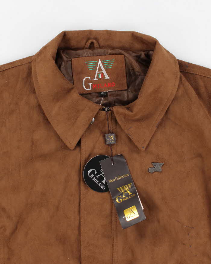 Vintage G. Milano Italian Made Suede Jacket - XL – Rokit