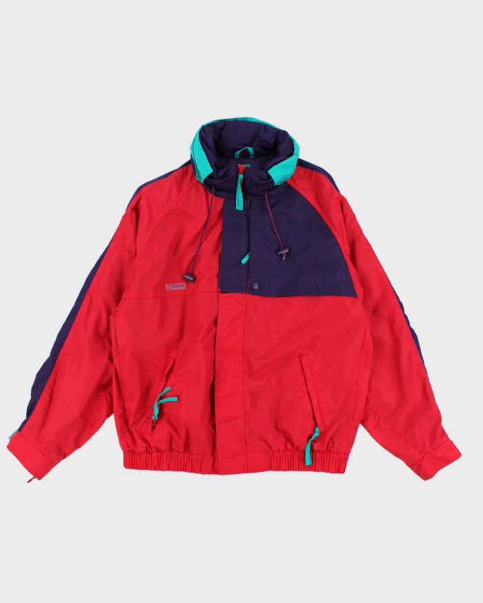 Mens Columbia Pink and Purple Ski Jacket - L