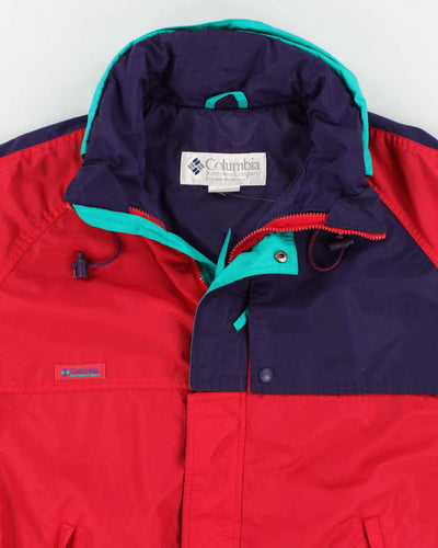 Mens Columbia Pink and Purple Ski Jacket - L