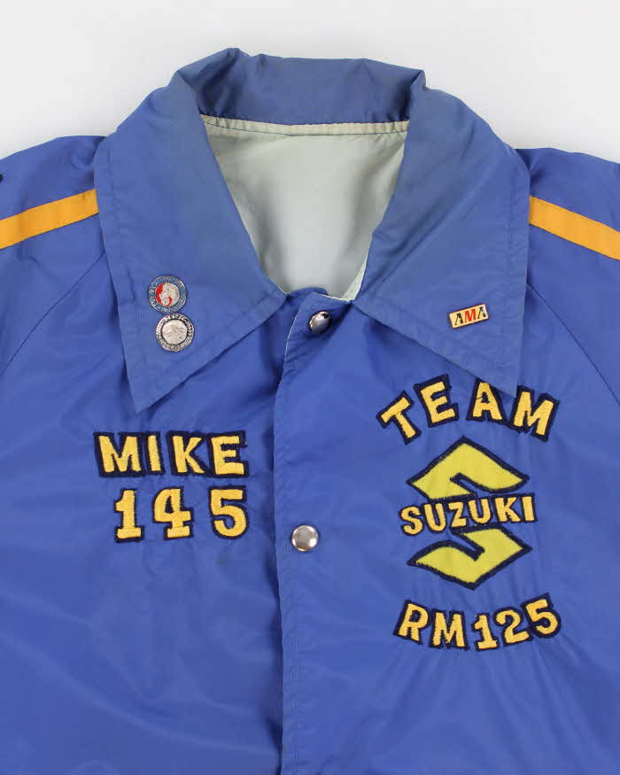 Mens Cornflower Blue Team Suzuki Windbreaker Jacket - M