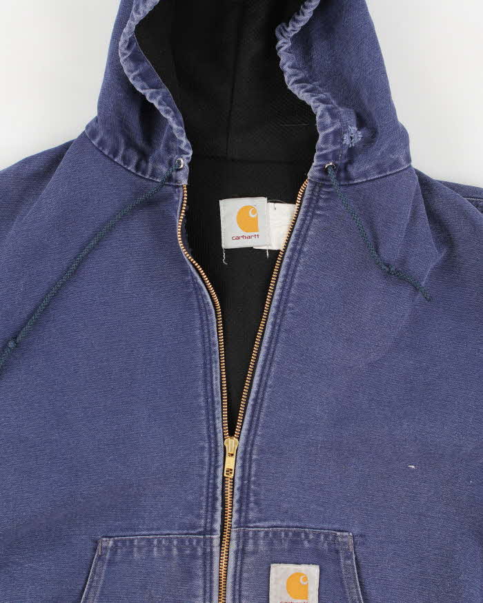 Vintage 90s Carhartt Hooded Workwear Jacket - XL