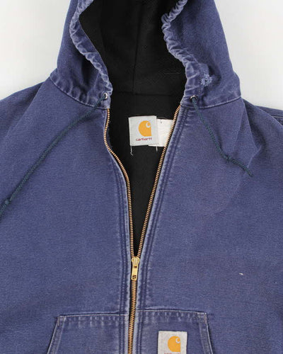Vintage 90s Carhartt Hooded Workwear Jacket - XL