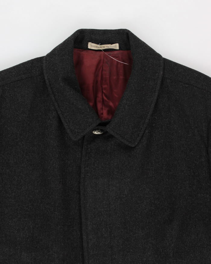 Vintage 90s Loro Piana Wool Coat - L