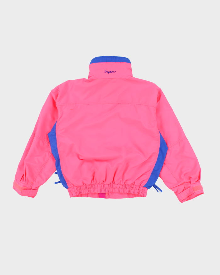 Vintage 90s Men's Columbia Neon Pink Ski Jacket - S