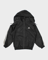 Vintage 90s Adidas Hooded Light Windbreaker - L