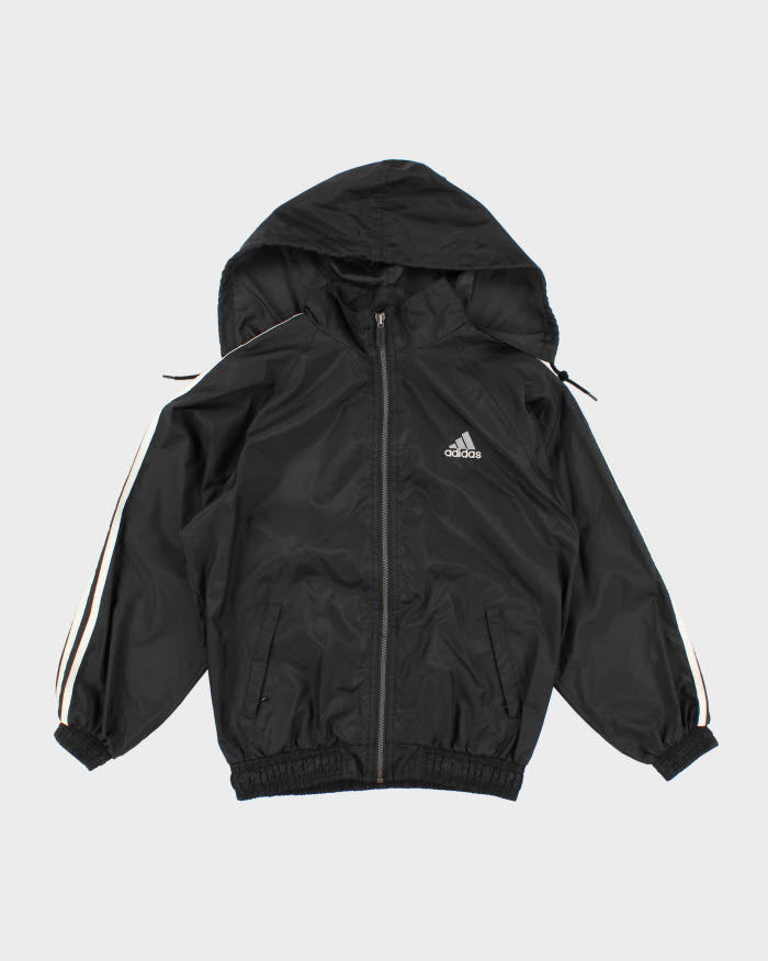Vintage 90s Adidas Hooded Light Windbreaker - L