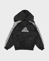 Vintage 90s Adidas Hooded Light Windbreaker - L
