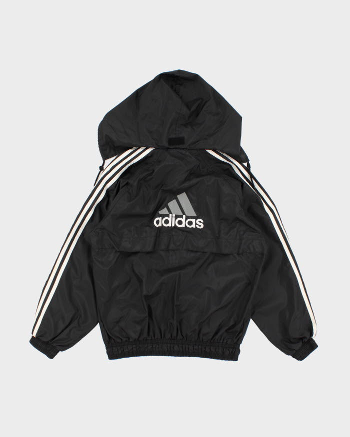 Vintage 90s Adidas Hooded Light Windbreaker - L