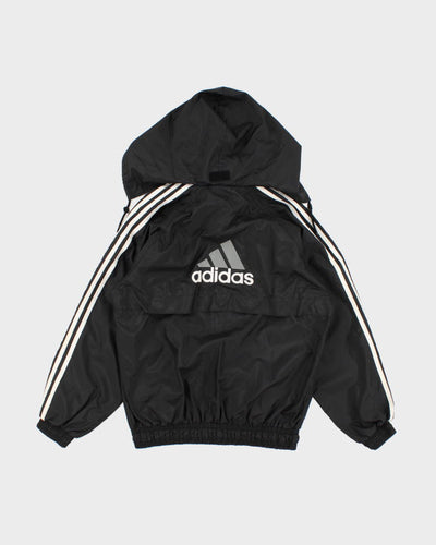 Vintage 90s Adidas Hooded Light Windbreaker - L