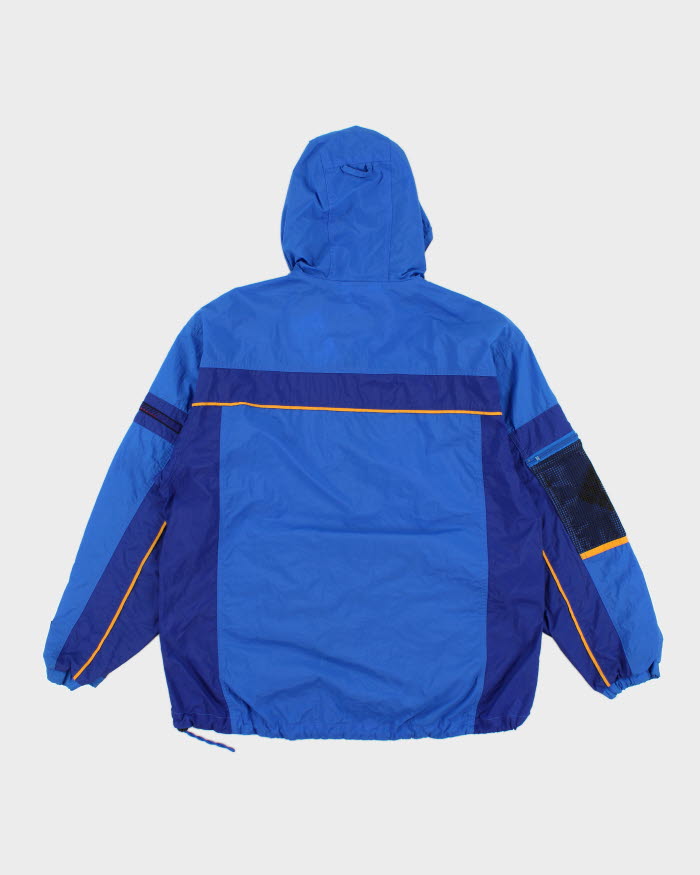 Vintage 90s Columbia Men's Hooded Windbreaker - L