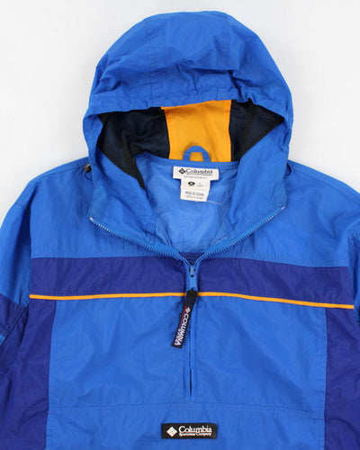 Vintage 90s Columbia Men's Hooded Windbreaker - L