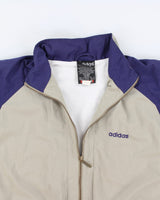 Vintage 80s Adidas Oversized Windbreaker - M