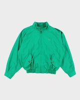 Vintage 80s Puma Green Windbreaker - L