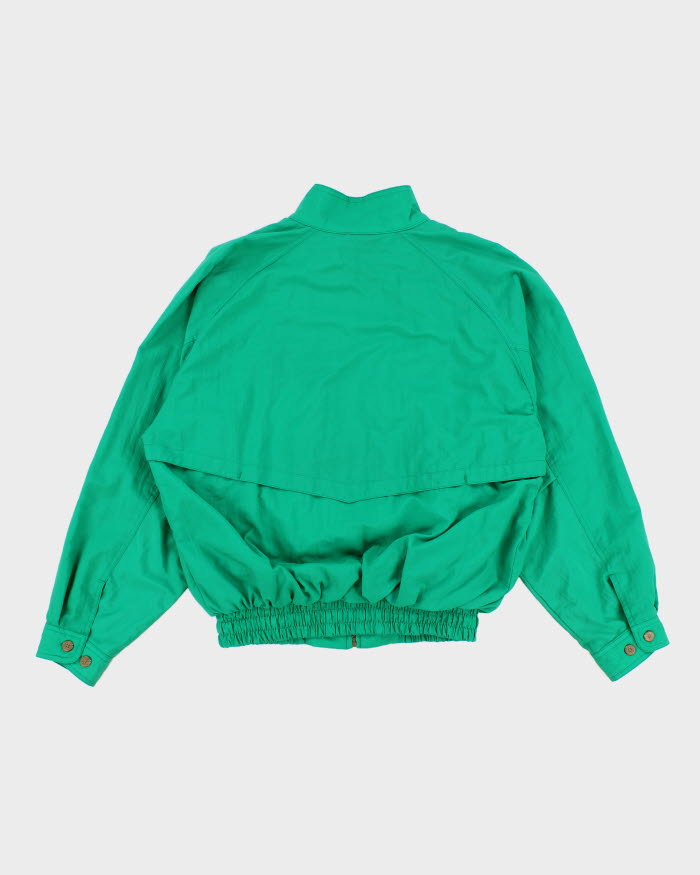 Vintage 80s Puma Green Windbreaker - L