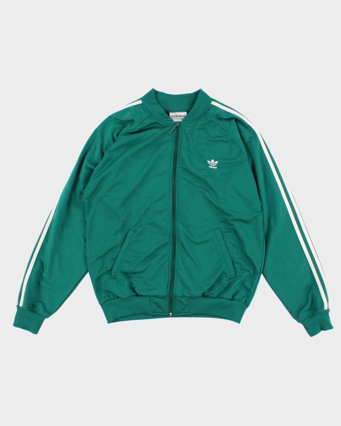 Vintage 80s/90s Oversized Adidas Green Track Jacket - S