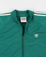 Vintage 80s/90s Oversized Adidas Green Track Jacket - S