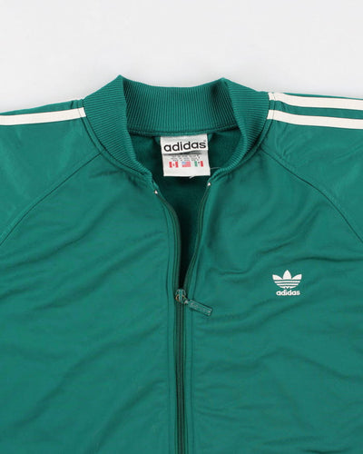 Vintage 80s/90s Oversized Adidas Green Track Jacket - S