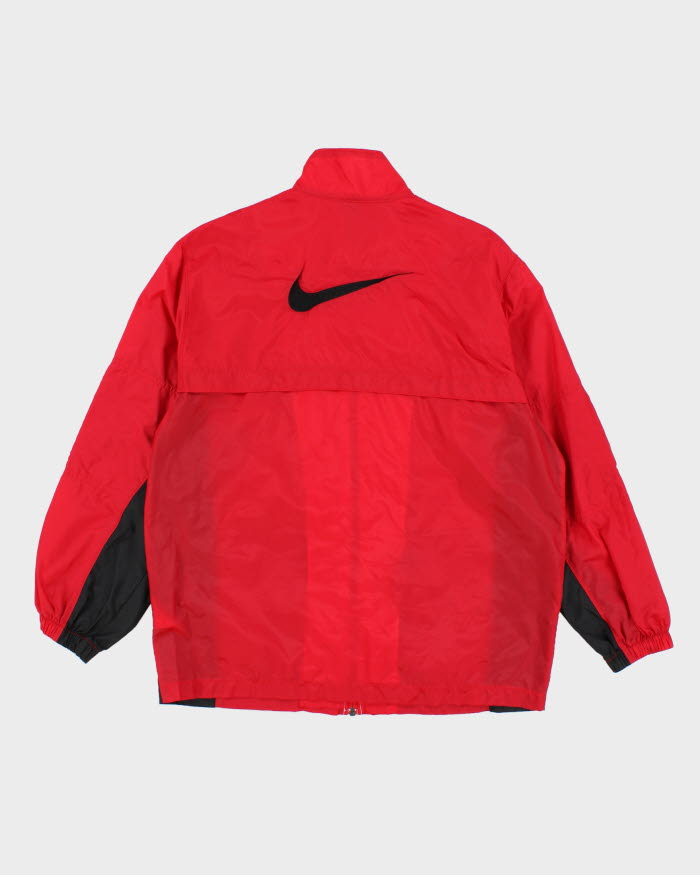 00s Nike Red Windbreaker - L