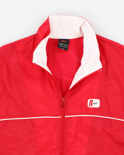 00s Nike Red Windbreaker - L