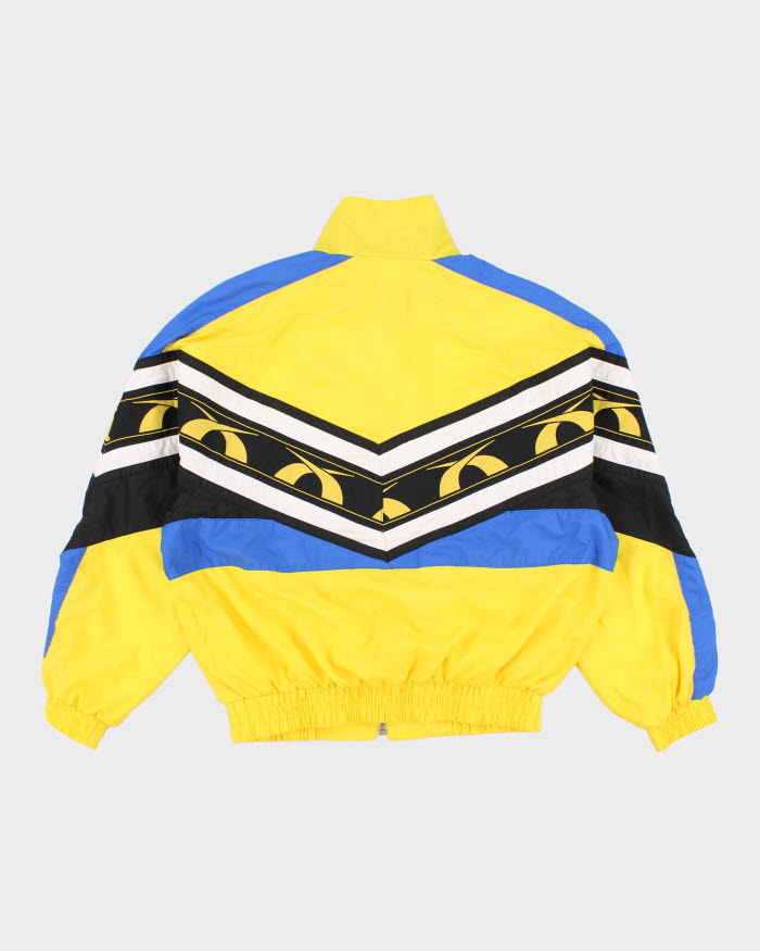 00s Retro Puma Yellow Oversized Windbreaker - S