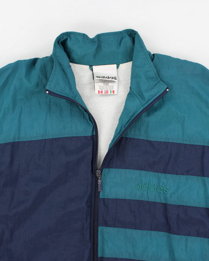 Vintage 90s Adidas Oversized Windbreaker - M