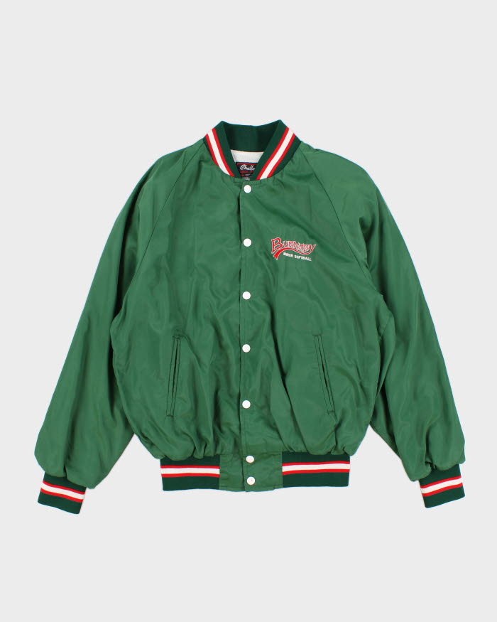 Vintage 80s Challenge Baseball Bomber Jacket - L